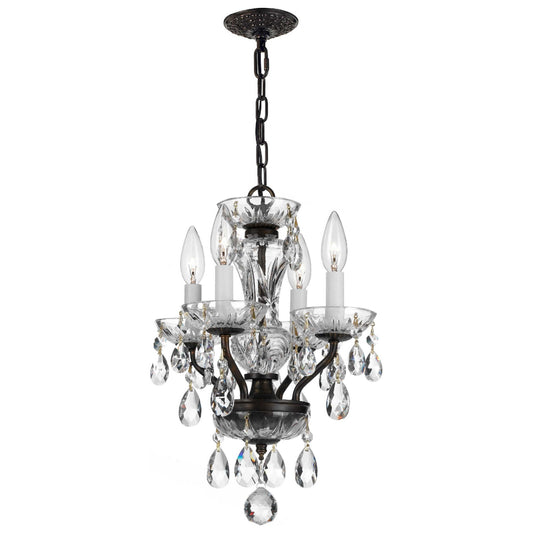 Crystorama 4-Light Crystal Chandelier Lighting