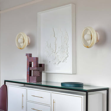 Eclipse Jade Wall Sconce Lighting