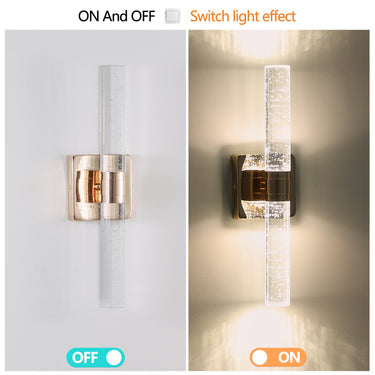Nova Gold Crystal Wall Lighting