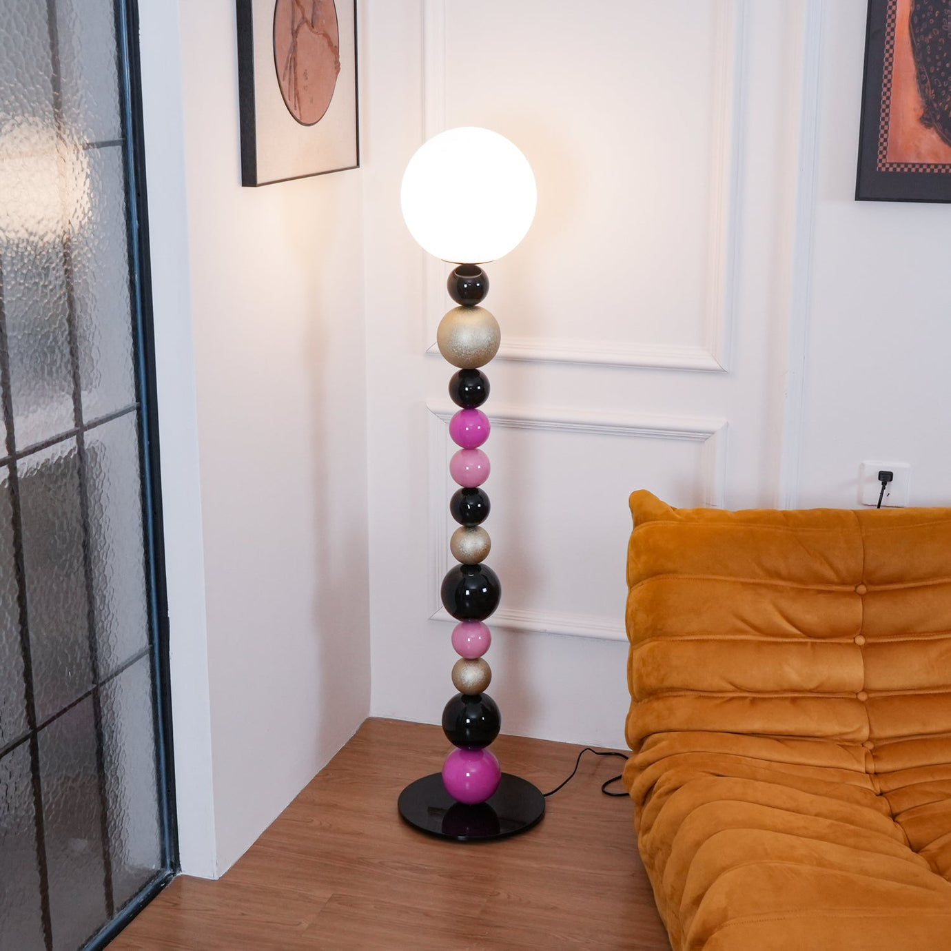 Round Balls Stacking Floor Lamp Lighting