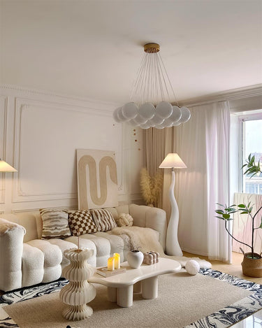 Twisted Pleated Floor Lamp Lighting